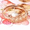 sz305   Pierścionek 17,60mm złoty zaręczynowy pozłacany 18K Xuping